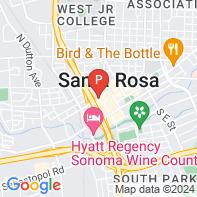 View Map of 301 6th Street,Santa Rosa,CA,95401